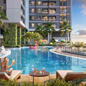 Căn hộ Essensia Sky Nhà Bè 2 Bồ bơi tại căn hộ Essensia Sky