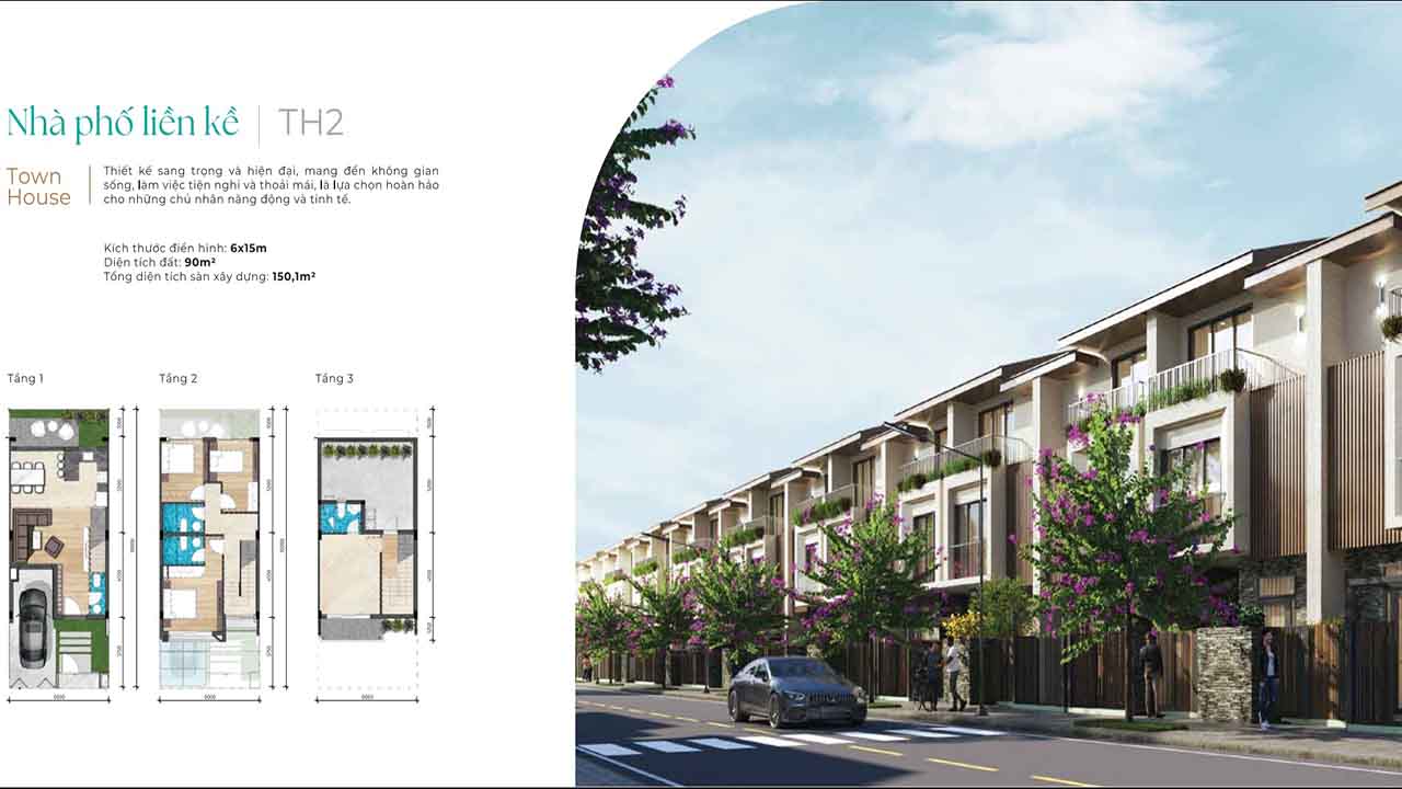 Phân loại các loại hình sản phẩm tại dự án LA Home 11 Nhà phố LA Home