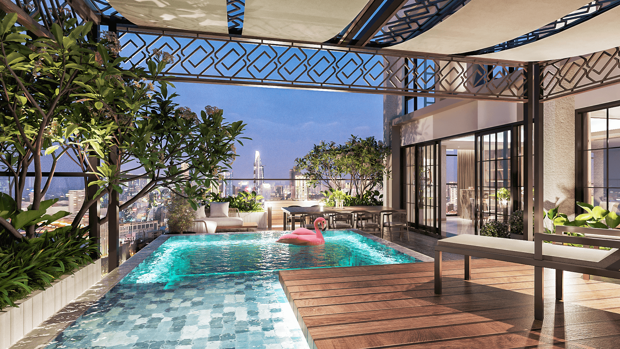 So Sánh Grand Penthouse Kiều By Kita Với Penthouse Cùng Tầm Giá Ở Trung Tâm TP.HCM 18 can ho penthouse kieu by kita 5