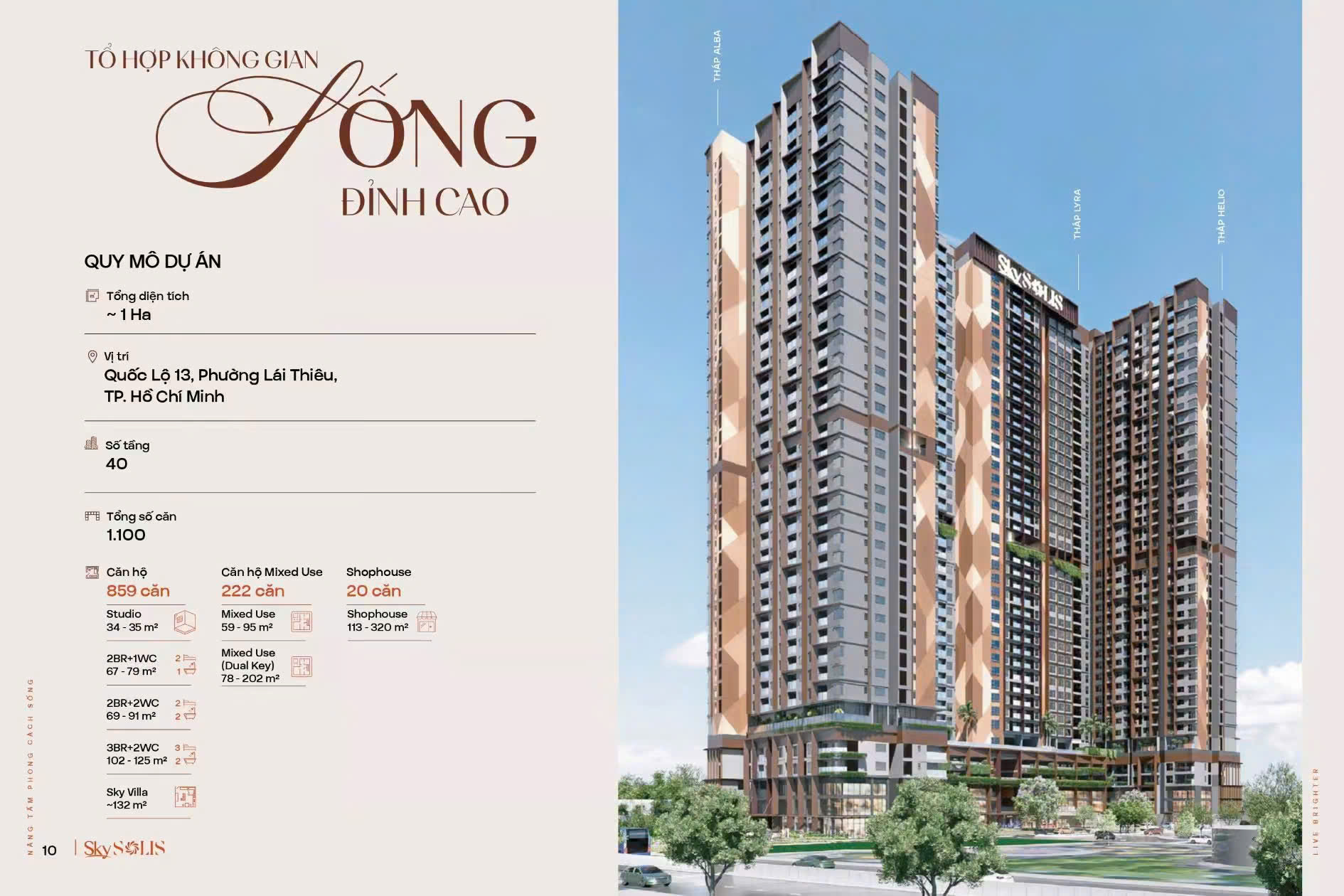 Căn hộ Sky Solis Bình Dương – Thông tin mới nhất 2026, giá bán, vị trí, tiện ích và tiềm năng đầu tư 26 Căn hộ Sky Solis