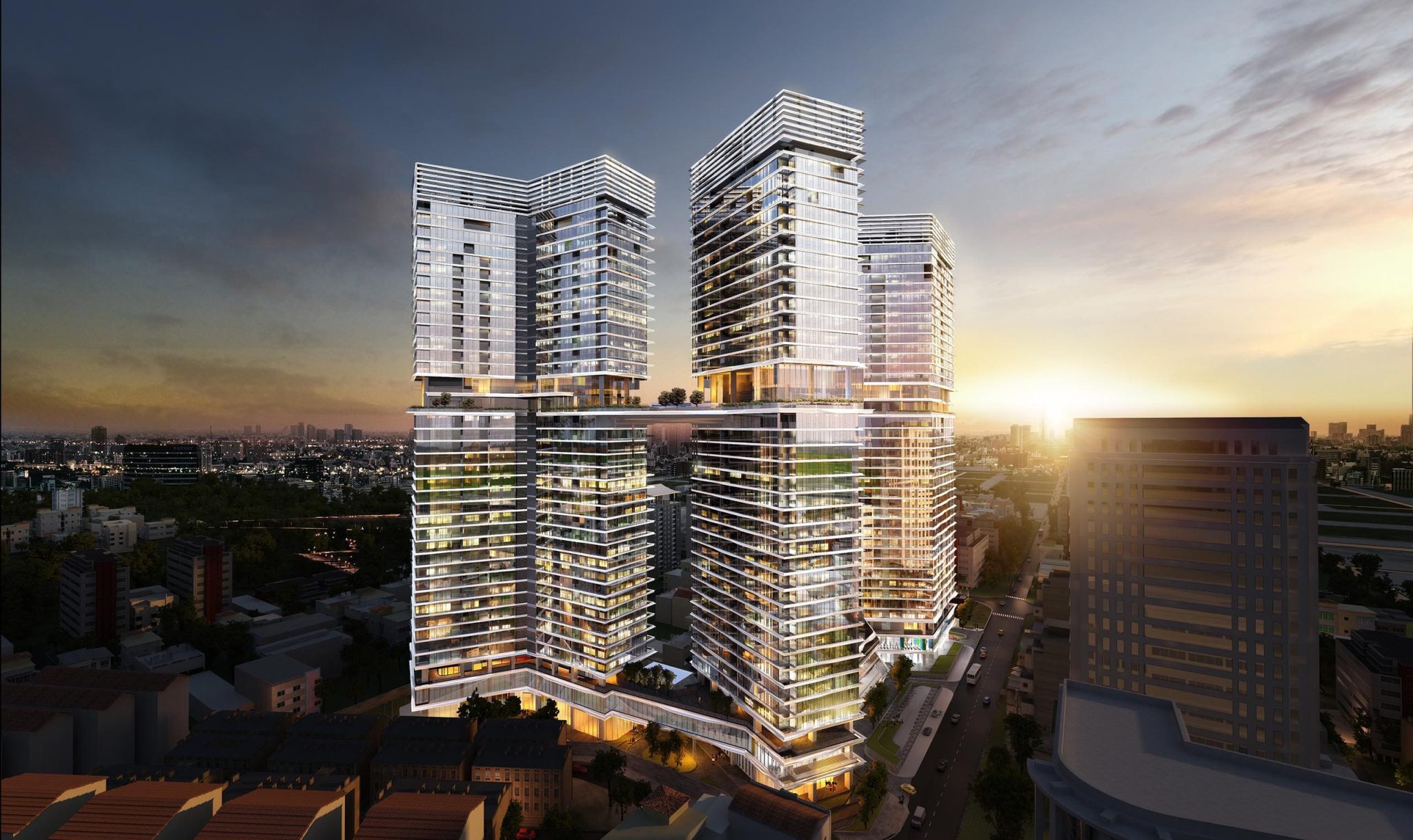 Đặt chỗ Springlight City: có nên booking và làm sao lấy lại tiền? 2 Kiến trúc tổng thể dự án Springlight City