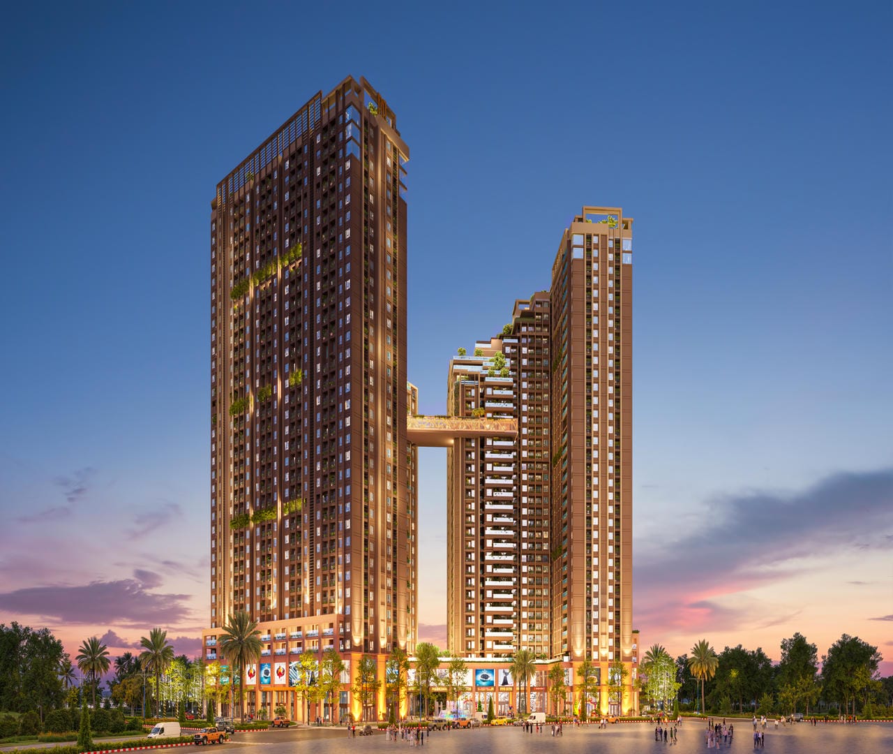 Trang chủ 38 Nam Mekong Grand Plaza — penthouse, duplex, sky villa Bình Dương