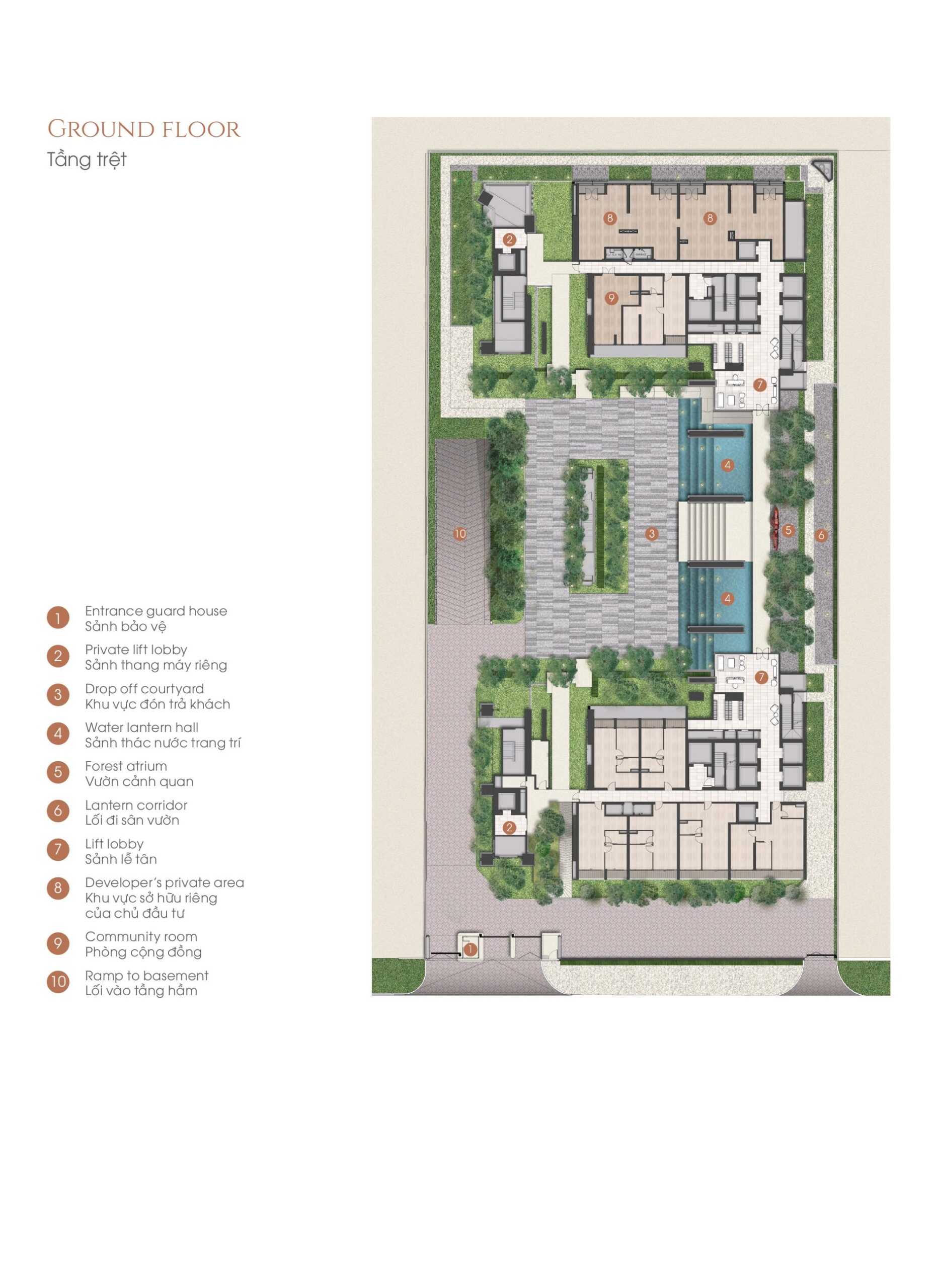 Tiện Ích The Marq Quận 1: Sky Club, Hồ Bơi Vô Cực & Trải Nghiệm Thực Tế 2026 18 Sơ đồ mặt bằng tiện ích The Marq