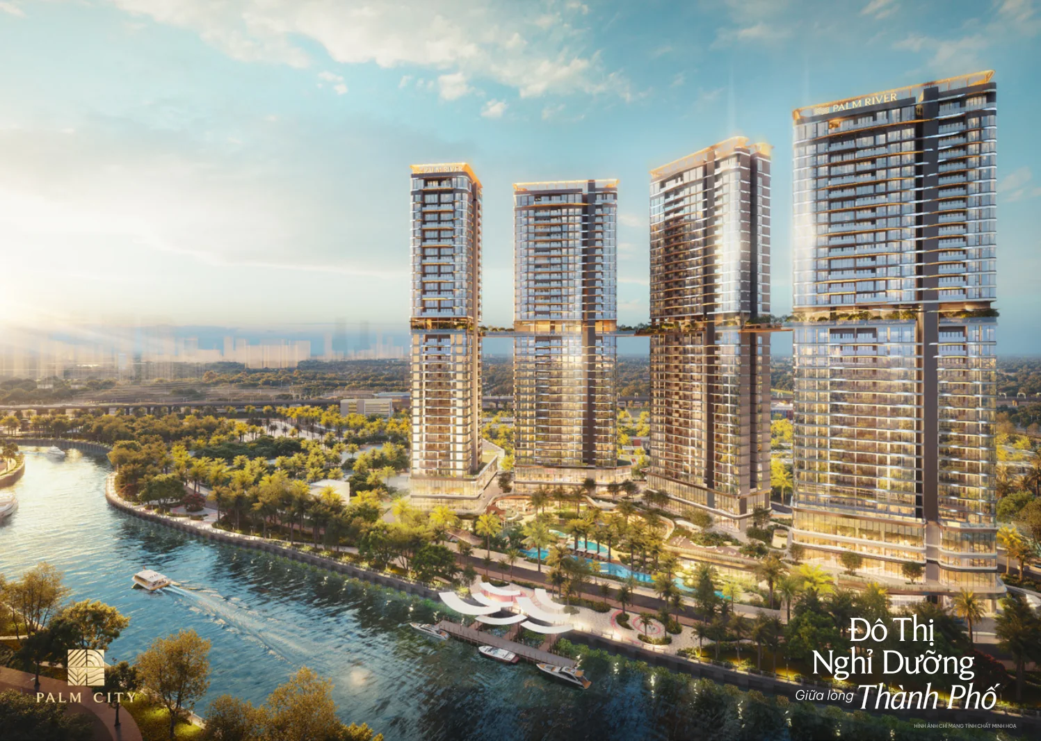 Trang chủ 35 Palm River — căn hộ ven sông khu đô thị Palm City, TP Thủ Đức