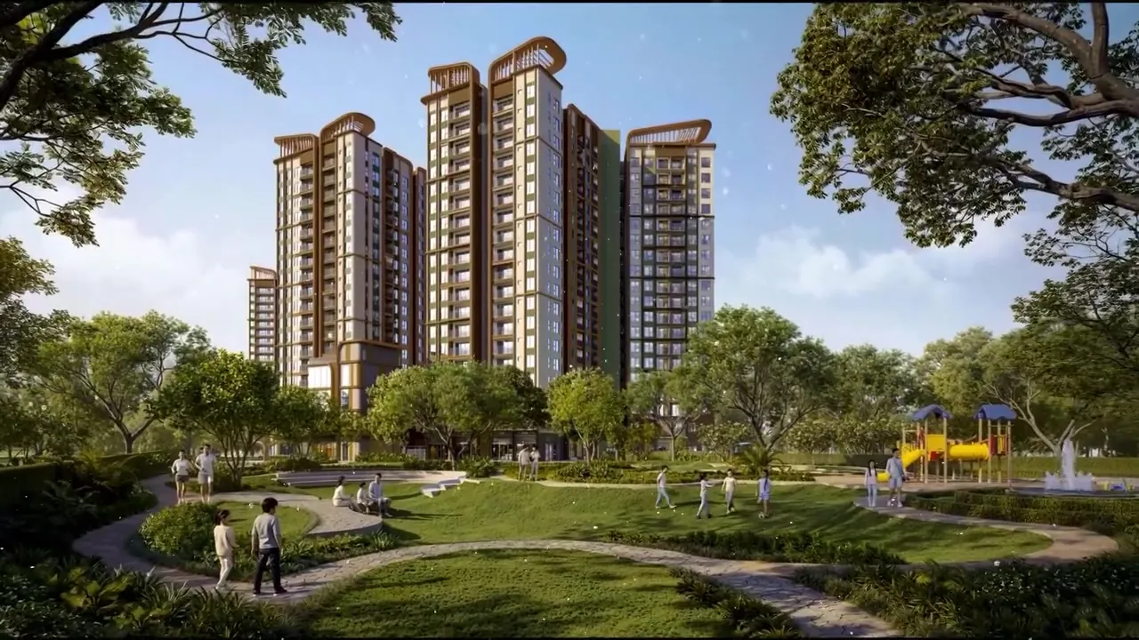 Mặt bằng Norton Park: 2 phân khu, 6 tháp và cách chọn căn đẹp 14 Công viên nội khu và sân chơi trẻ em Norton Park