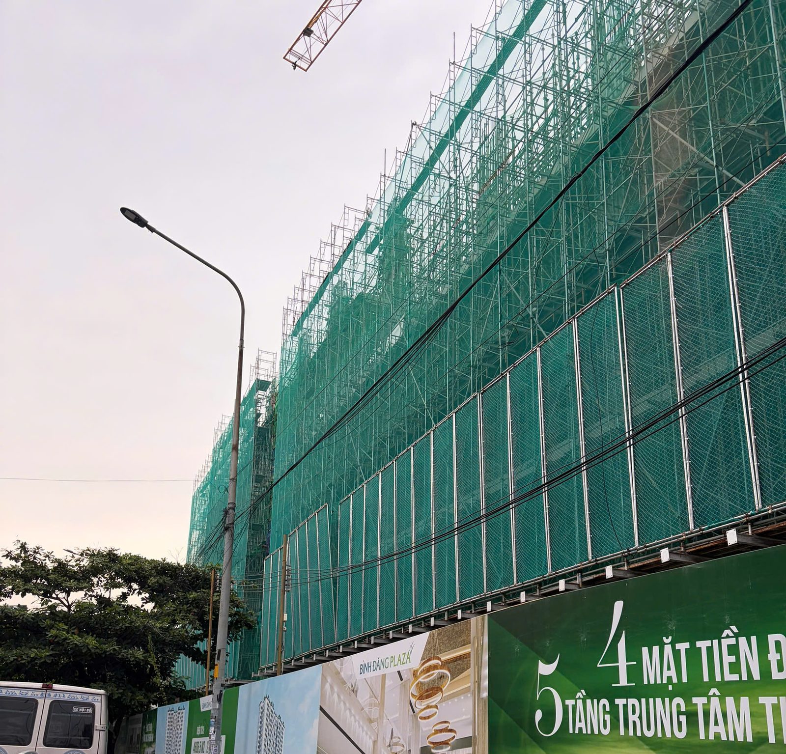 Trang chủ 34 Bình Đăng Plaza — tiến độ thi công tháng 9/2026, Quốc lộ 50, Quận 8
