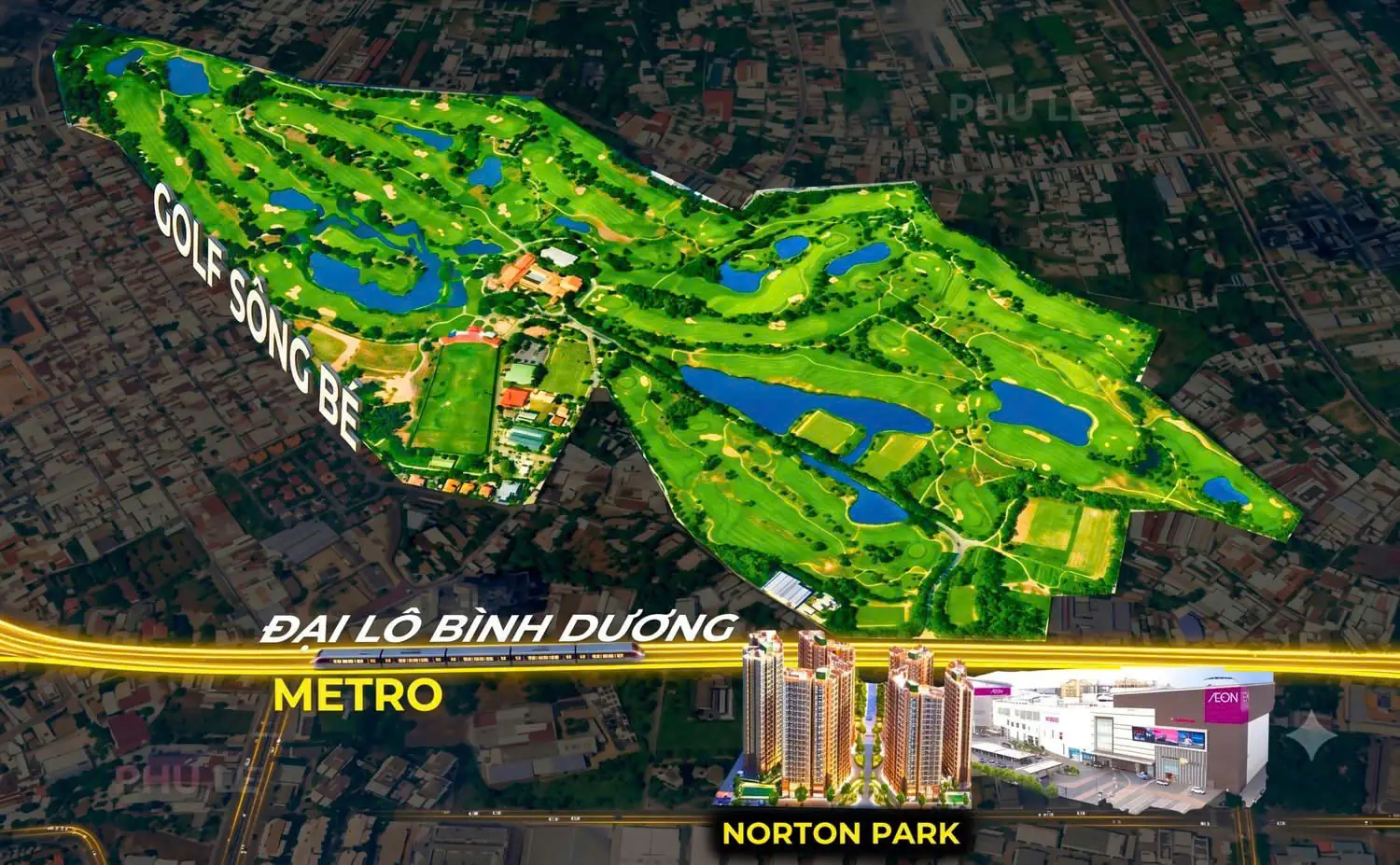 Mặt bằng Norton Park: 2 phân khu, 6 tháp và cách chọn căn đẹp 13 Norton Park mặt tiền Đại lộ Bình Dương