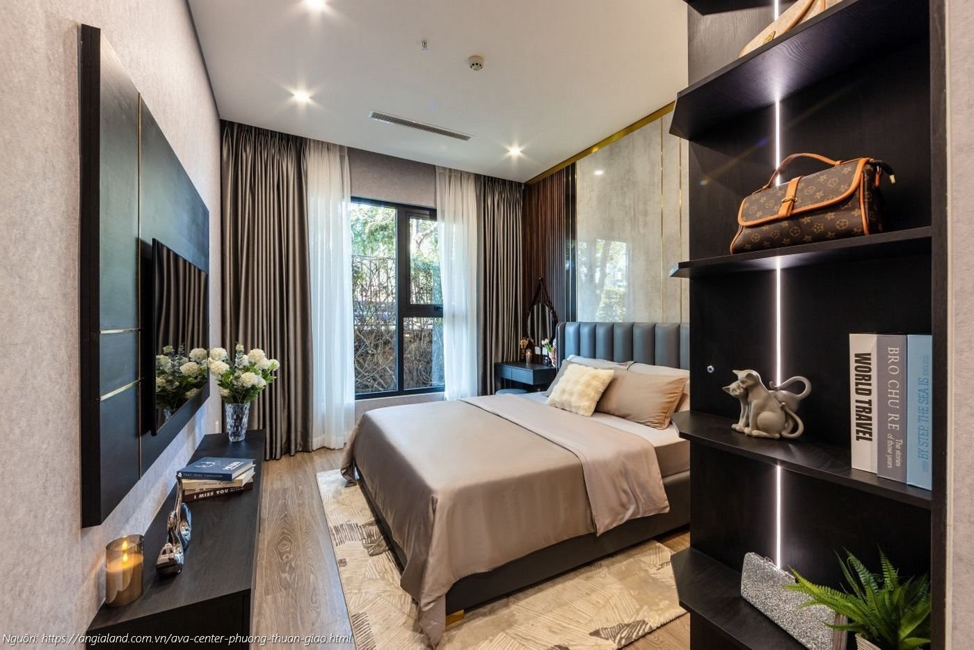 So sánh AVA Center với căn hộ đã bàn giao ở Thuận An 8 Nhà mẫu nội thất bàn giao AVA Center