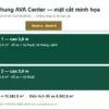 Bãi đỗ xe AVA Center: 2 tầng hầm, 8.582,8 m² đỗ xe 2 Mặt cắt minh họa 2 tầng hầm AVA Center chiều cao 3,8 m và 3,0 m
